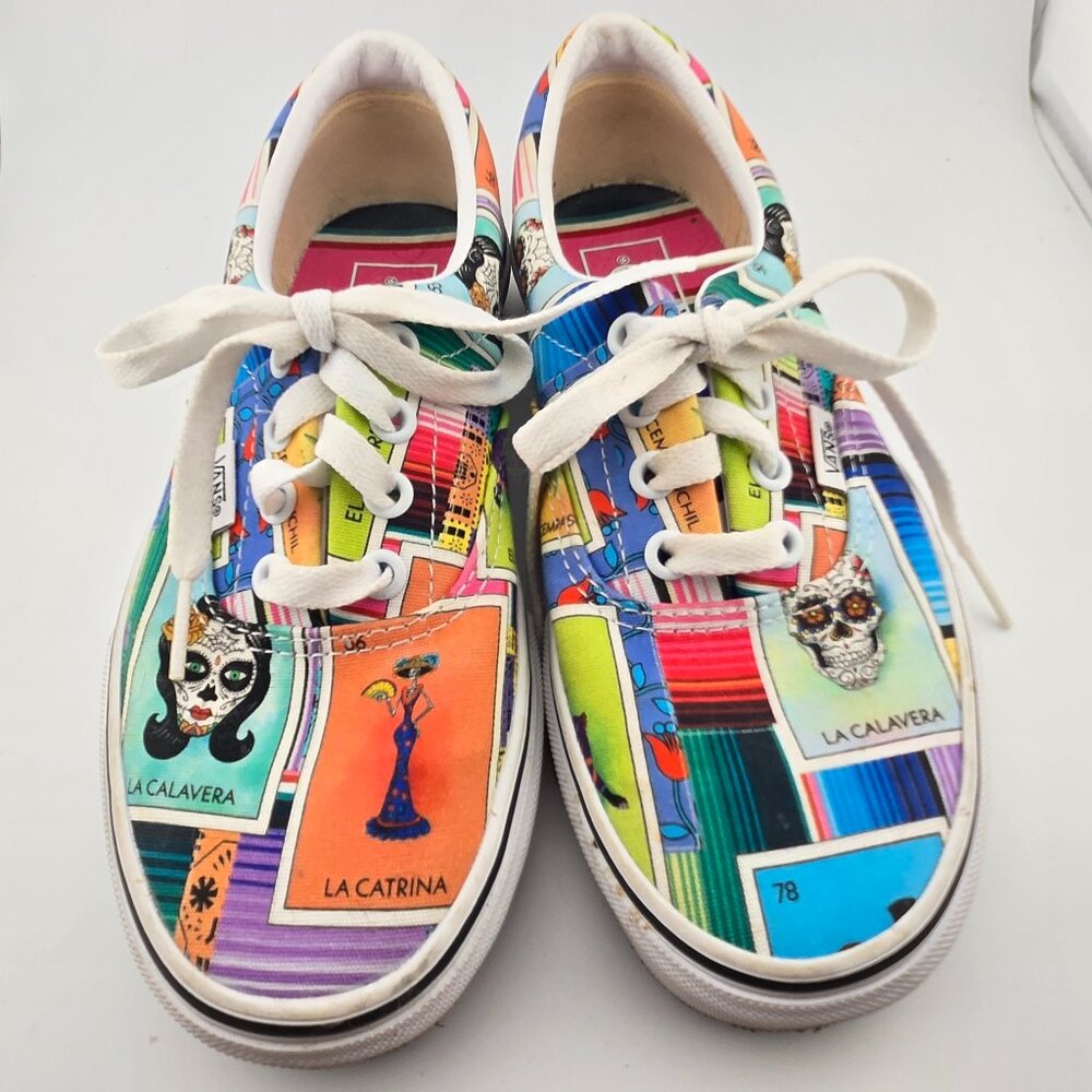 Vans Era Lotería Limited Edition Sneakers Men 4.5 Women 6 Multicolor